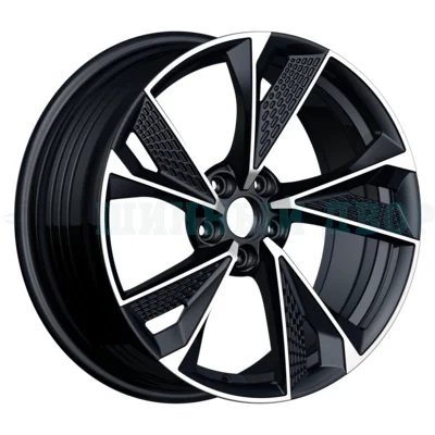 5*112 19" Et30 8.5J INCH ULF-R39P 66.45 Black Machine Face