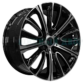 5*112 18" Et30 8.5J PDW 5241 66.6 Gloss Black Machine Face