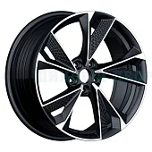 5*112 19" Et32 8.5J INCH ULF-R39P 66.56 Gloss Black Machined Face